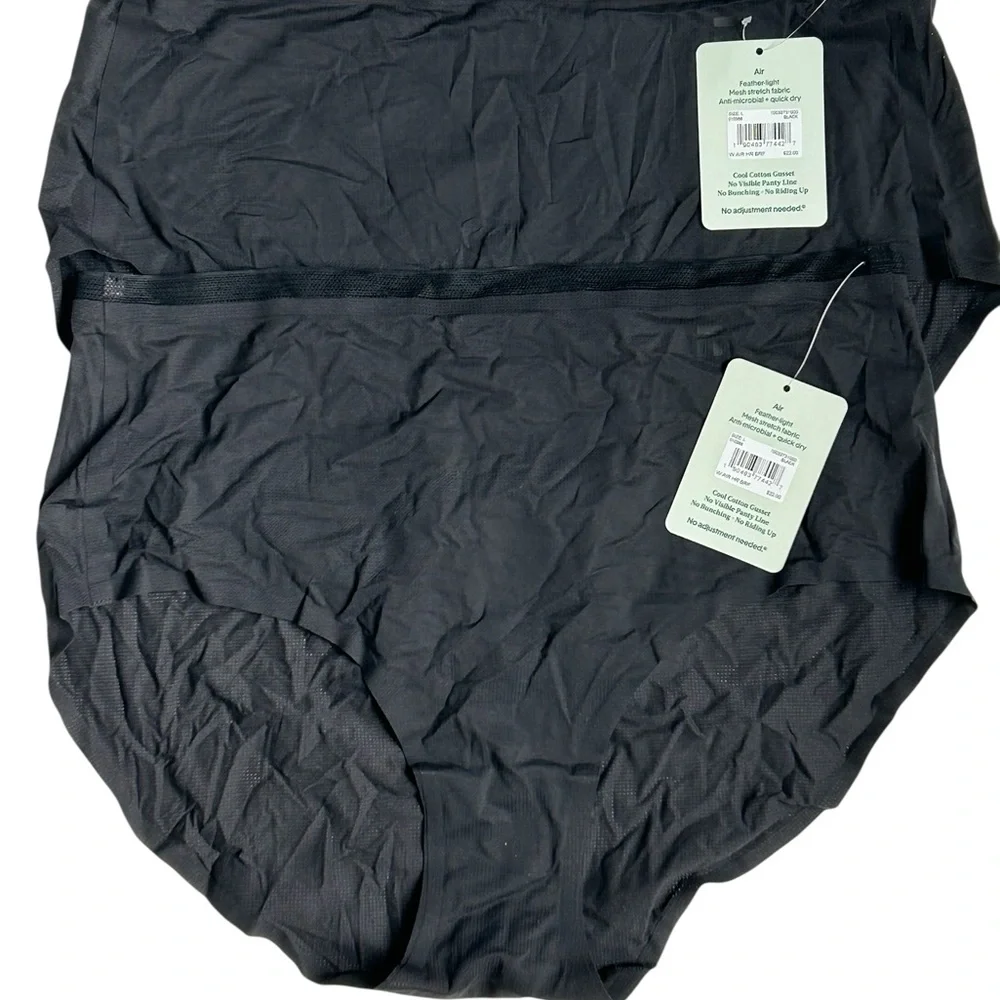 NWT Tommy John High Rise Air Panties Set of 2 - Picture 2 of 5